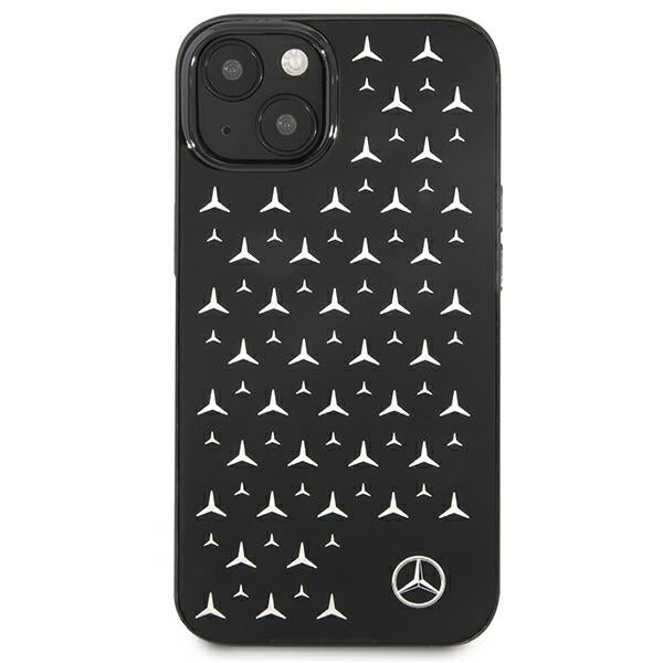 Mercedes Silver Stars Pattern Case for iPhone 13 mini - Black - Cell phone cases and covers<<<HurtelXML