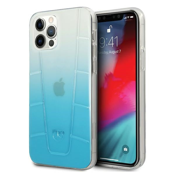 Mercedes Transparent Line Case for iPhone 12 Pro Max - Blue - Cell phone cases and covers<<<HurtelXML