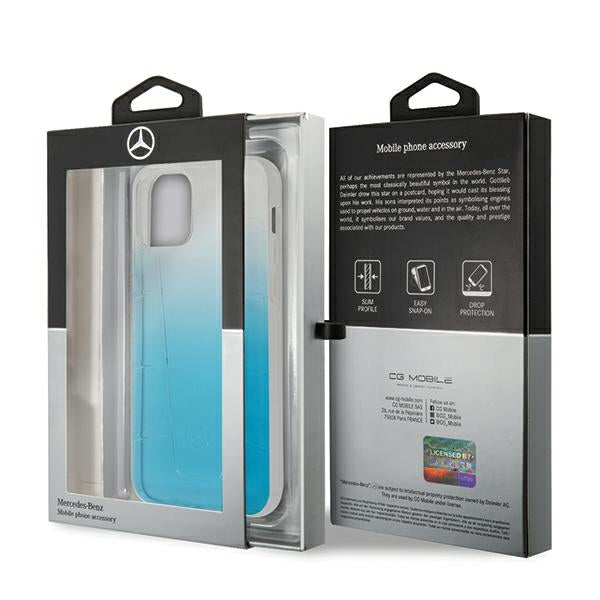 Mercedes Transparent Line Case for iPhone 12 Pro Max - Blue - Cell phone cases and covers<<<HurtelXML