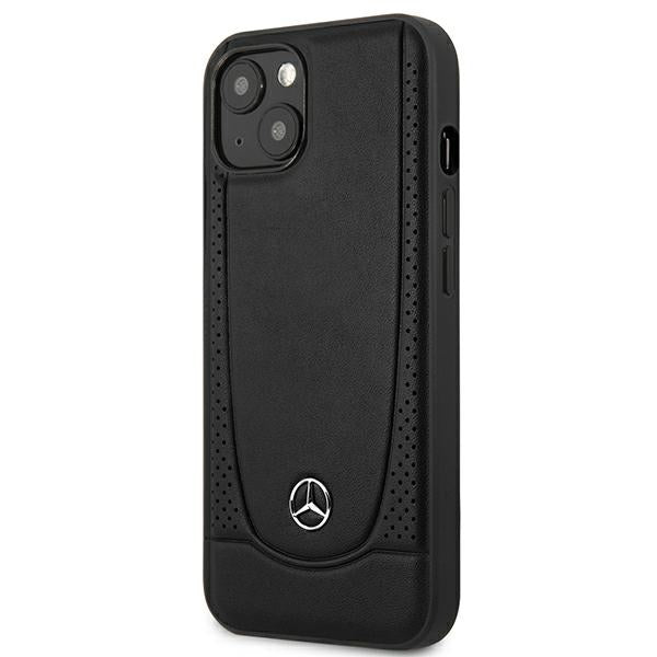 Mercedes MEHCP14MARMBK iPhone 14 Plus 6.7 "black / black hardcase Leather Urban
