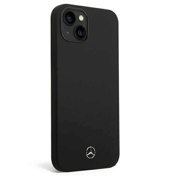 Mercedes Silicone Line MagSafe case for iPhone 14 Plus - black
