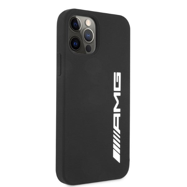 AMG Silicone Big Logo case for iPhone 12 Pro Max - black