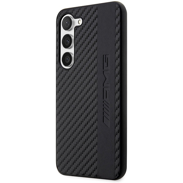 AMG AMHCS23MBLSCA S23+ S916 black/black hardcase Carbon Stripe&amp;Embossed