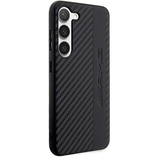 AMG AMHCS23MBLSCA S23+ S916 black/black hardcase Carbon Stripe&amp;Embossed