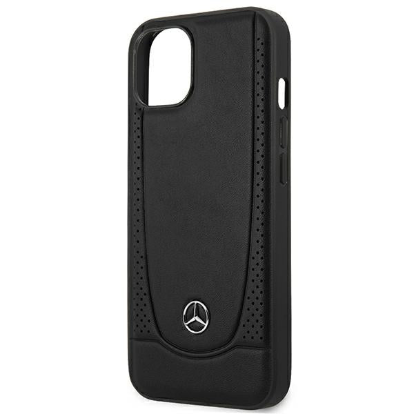 Mercedes MEHCP15MARMBK iPhone 15 Plus 6.7" black/black hardcase Leather Urban