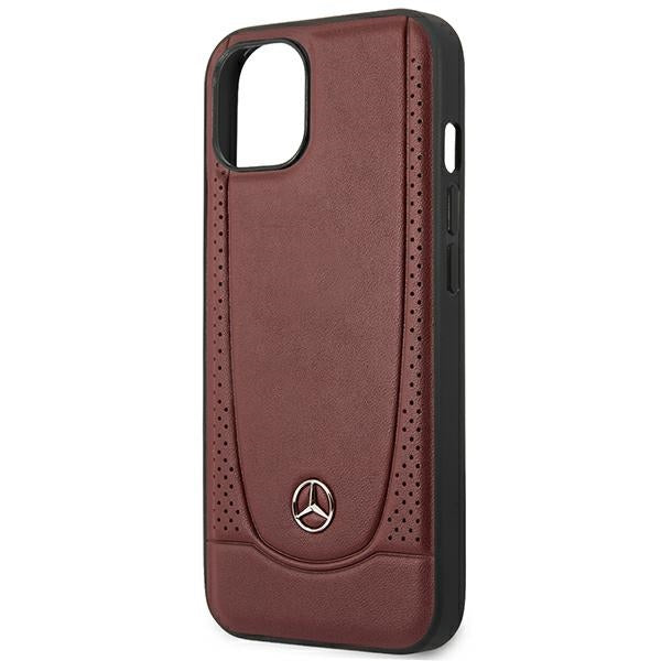 Mercedes MEHCP15SARMRE iPhone 15 6.1" red/red hardcase Leather Urban Bengale