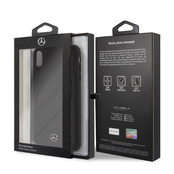 Mercedes New Organic I iPhone XS Max Case - Black