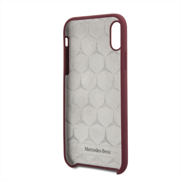 Mercedes Silicone Line iPhone X/XS Case - Red