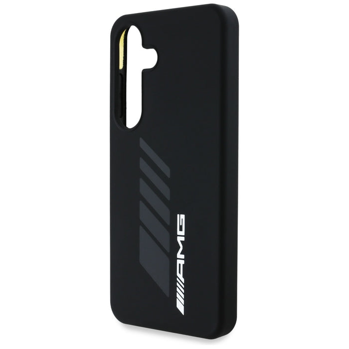 AMG Oversize Rhombs MagSafe Case for Samsung Galaxy S25 - Black