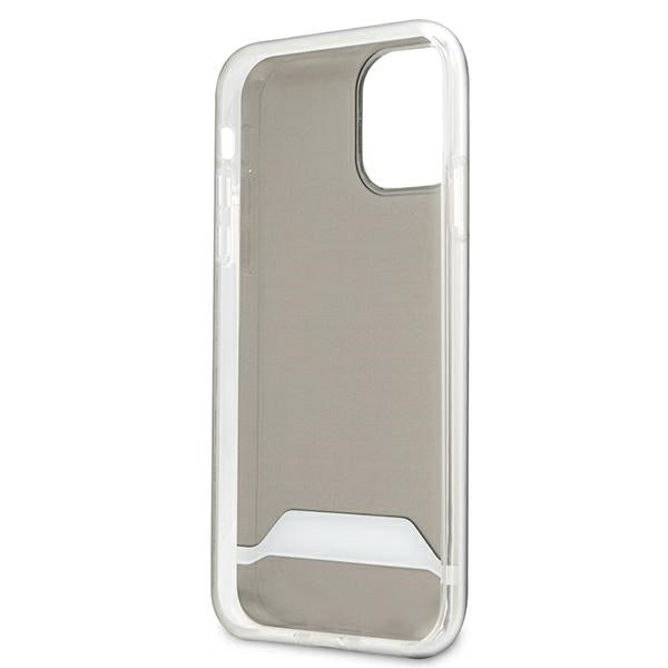AMG Electroplate Black&amp;White Case for iPhone 11 / XR 6.1" - Transparent