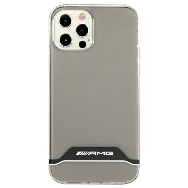 AMG Electroplate Black&amp;White Case for iPhone 12 / 12 Pro - Transparent