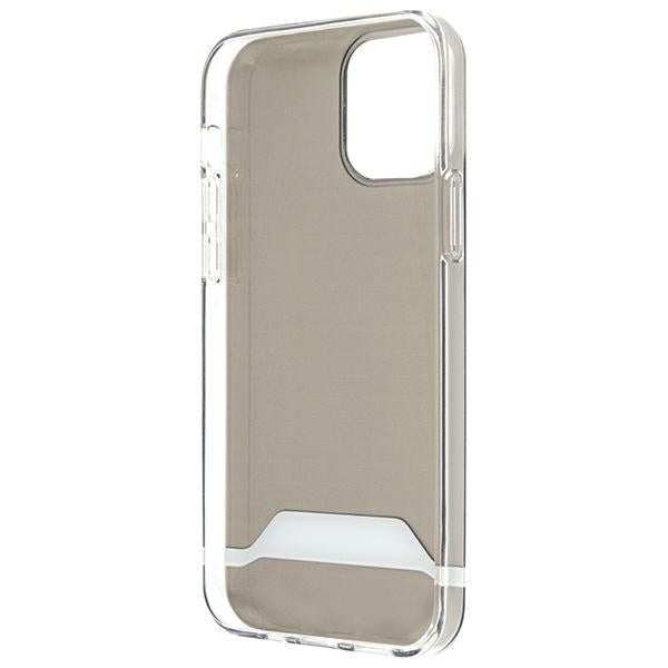 AMG Electroplate Black&amp;White Case for iPhone 12 / 12 Pro - Transparent
