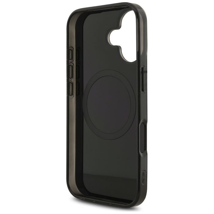 AMG Double Layer Transparent Graphics MagSafe case for iPhone 17 - black