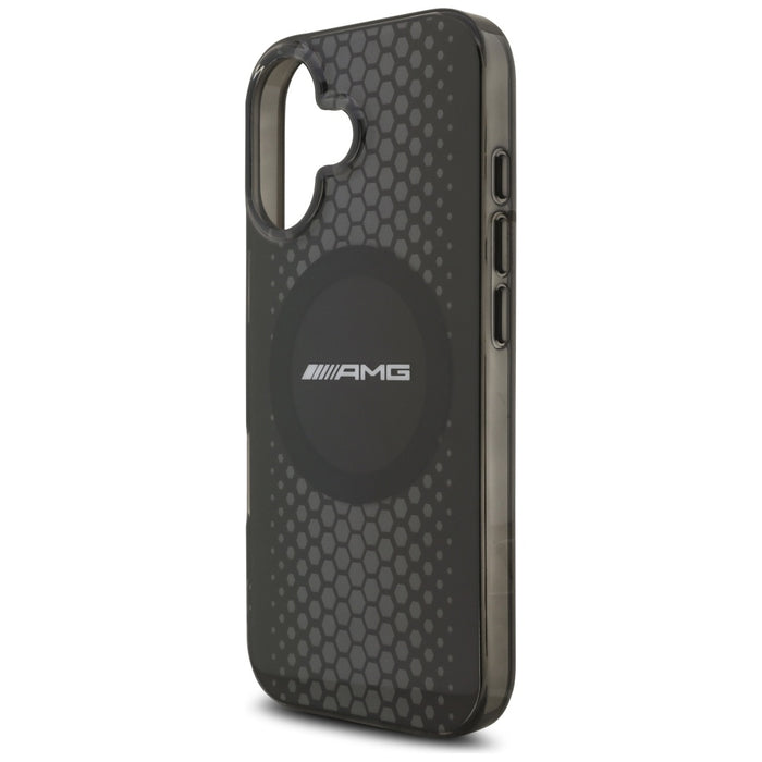 AMG Double Layer Transparent Graphics MagSafe case for iPhone 17 - black