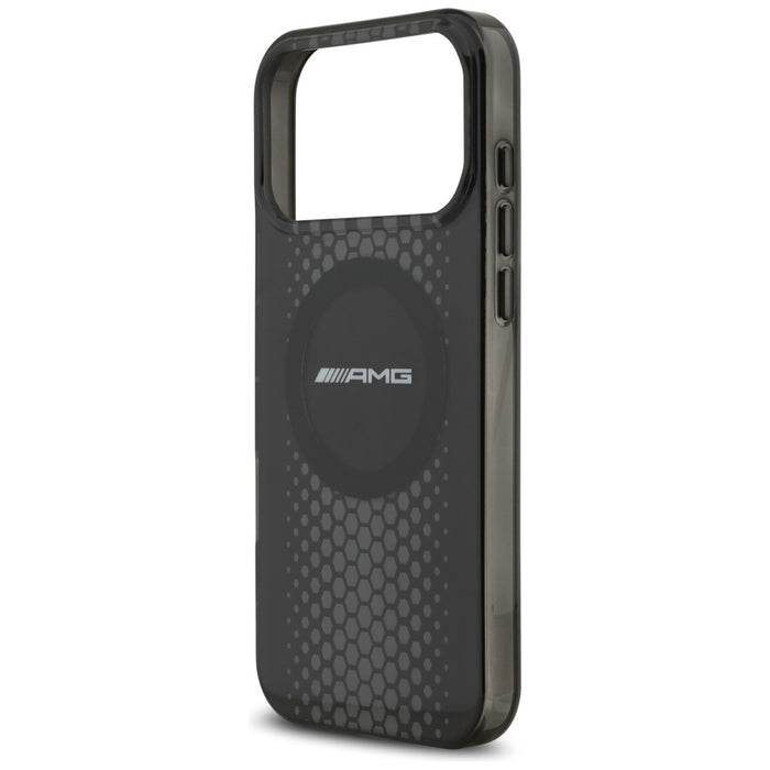 AMG Double Layer Transparent Graphics MagSafe Case for iPhone 17 Pro Max - Black