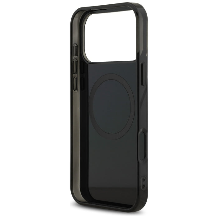 AMG Double Layer Transparent Graphics MagSafe Case for iPhone 17 Pro Max - Black