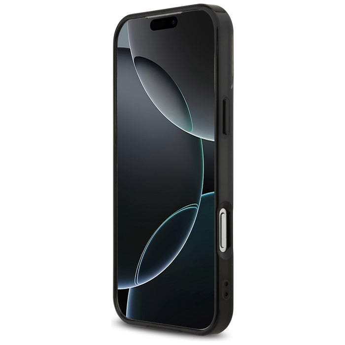 AMG Double Layer Transparent Graphics MagSafe Case for iPhone 17 Pro Max - Black