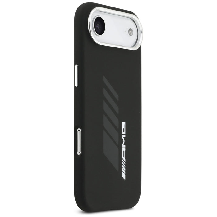 AMG Silicone Oversize Rhombs MagSafe Case for iPhone Air - Black