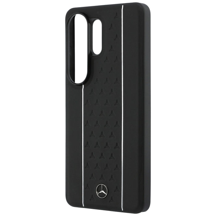 Mercedes Laurel Leaves Vertical Stripes MagSafe Case for Samsung Galaxy S26 Ultra - Black and White