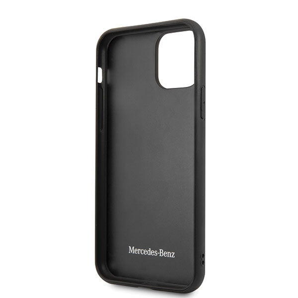 Mercedes Wood Line Rosewood case for iPhone 11 Pro Max - brown