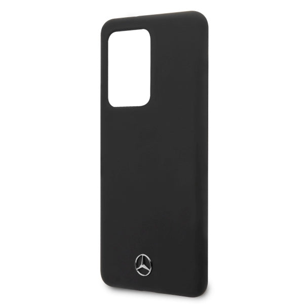 Mercedes MEHCS69SILSB S20 Ultra G988 hard case black/black Silicone Line