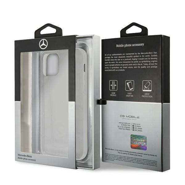 Mercedes Line Case for iPhone 12 Pro Max - Transparent
