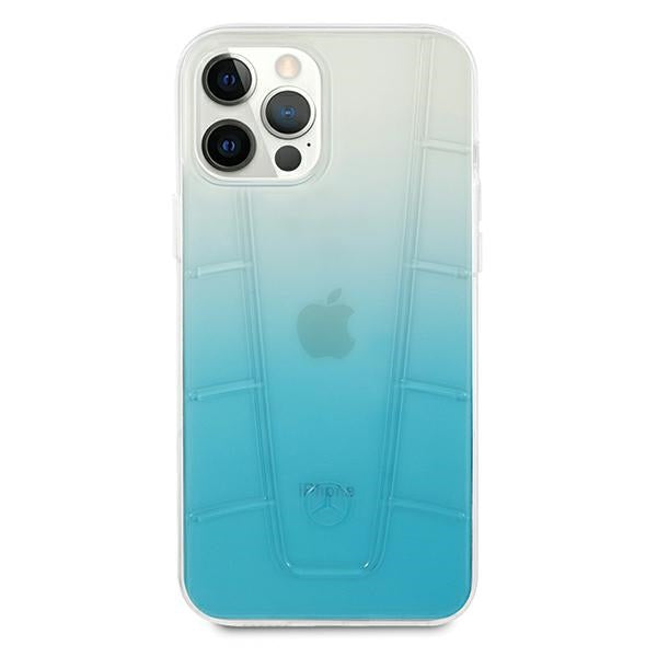 Mercedes Transparent Line Case for iPhone 12 / iPhone 12 Pro - Blue