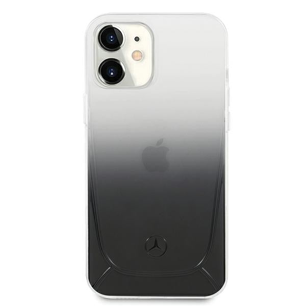 Mercedes Transparent Line Case for iPhone 12 mini - Black