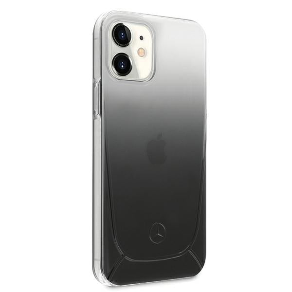 Mercedes Transparent Line Case for iPhone 12 mini - Black