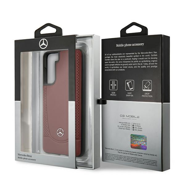 Mercedes Urban Line Case for Samsung Galaxy S21+ - Red