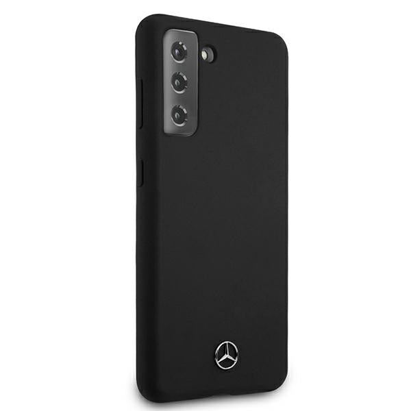 Mercedes Silicone Line Case for Samsung Galaxy S21+ - Black