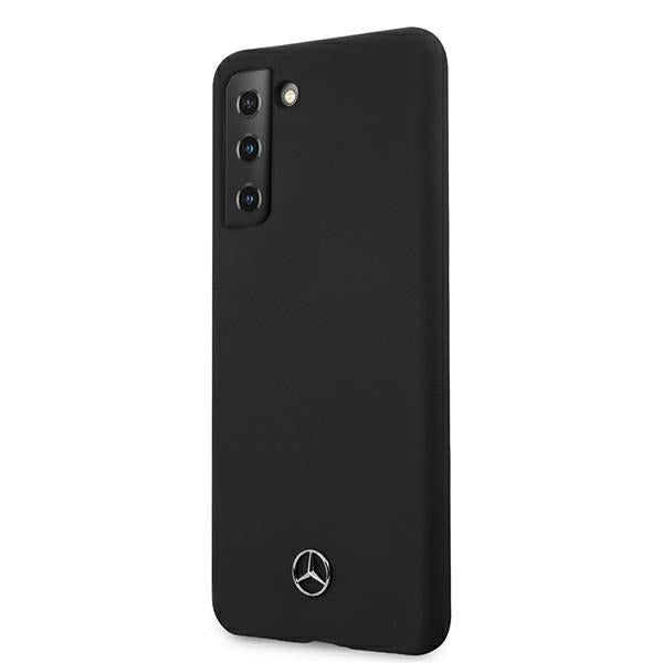 Mercedes Silicone Line Case for Samsung Galaxy S21+ - Black