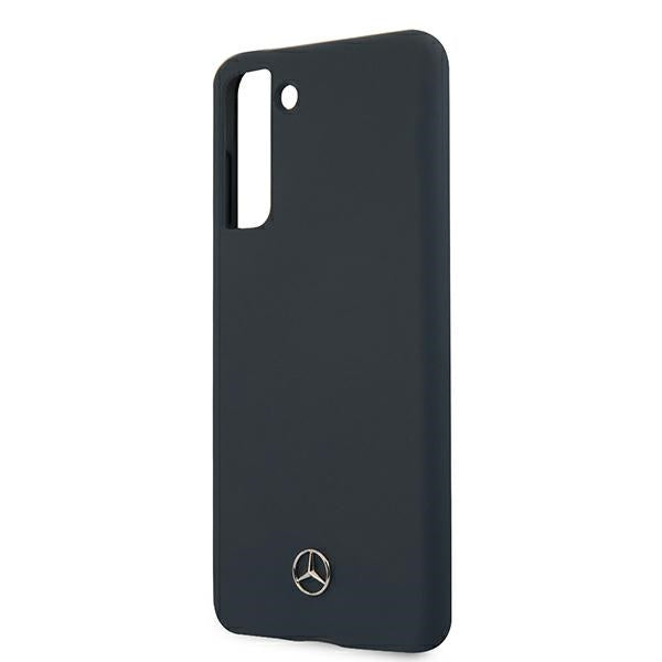 Mercedes Silicone Line Case for Samsung Galaxy S21+ - Blue