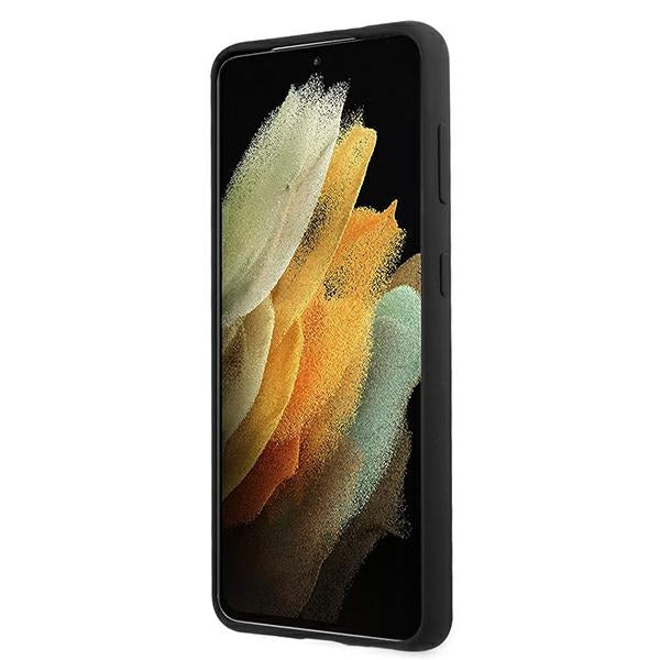 Mercedes Silicone Line Case for Samsung Galaxy S21 - Black
