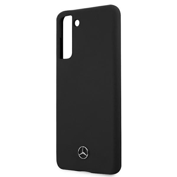 Mercedes Silicone Line Case for Samsung Galaxy S21 - Black