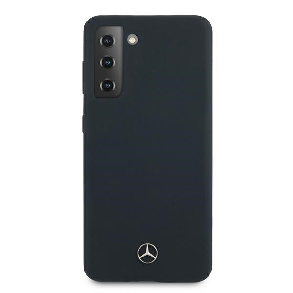 Mercedes Silicone Line Case for Samsung Galaxy S21 - Blue