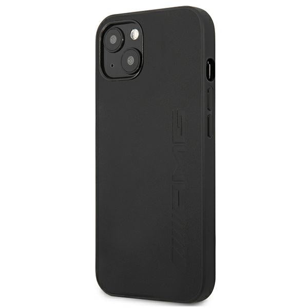 AMG Leather Hot Stamped Case for iPhone 13 mini - Black