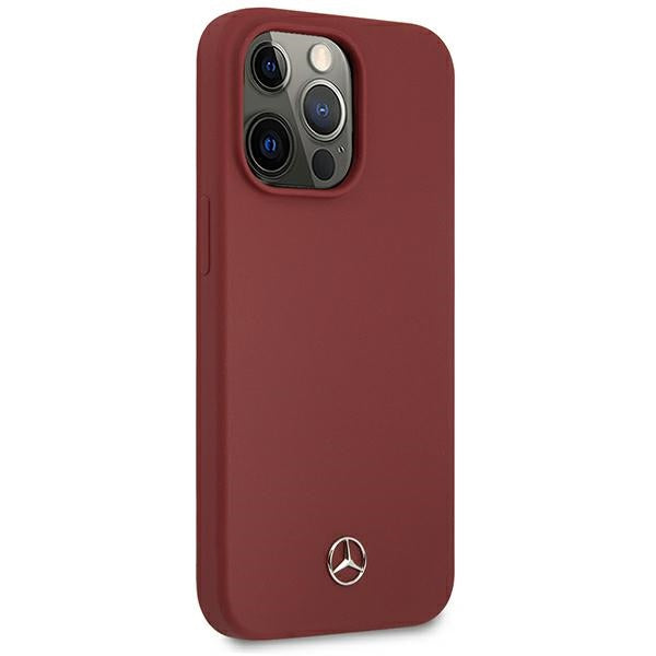 Mercedes Silicone Line Case for iPhone 13 Pro / iPhone 13 - Red