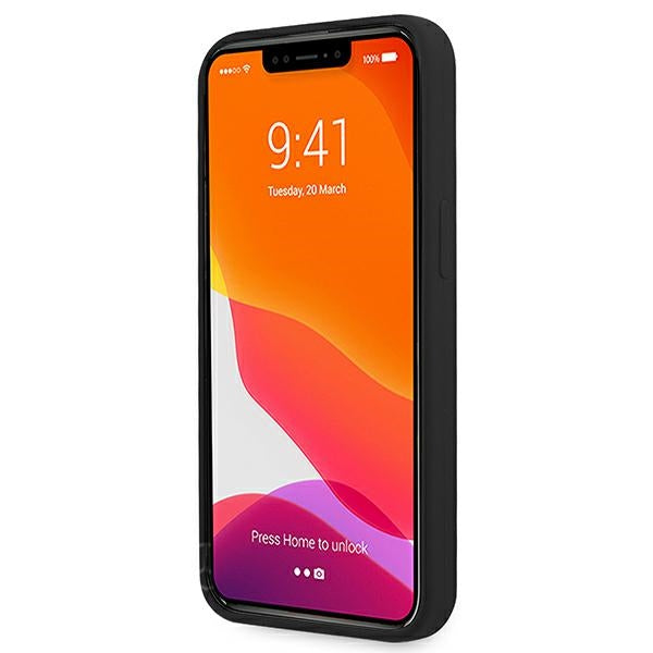 Mercedes Silicone Line Case for iPhone 13 mini - Black