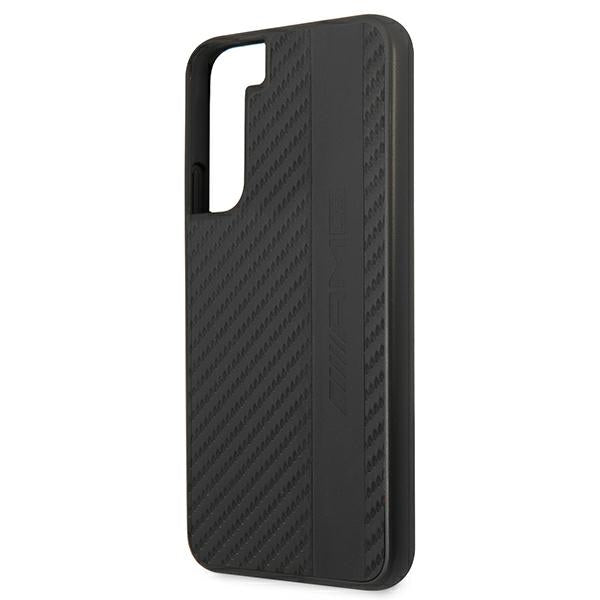 AMG Carbon Stripe&amp;Embossed Case for Samsung Galaxy S22+ - Black