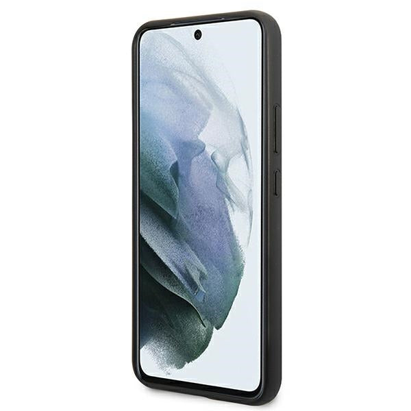 AMG Leather Debossed Lines case for Samsung Galaxy S22+ - black