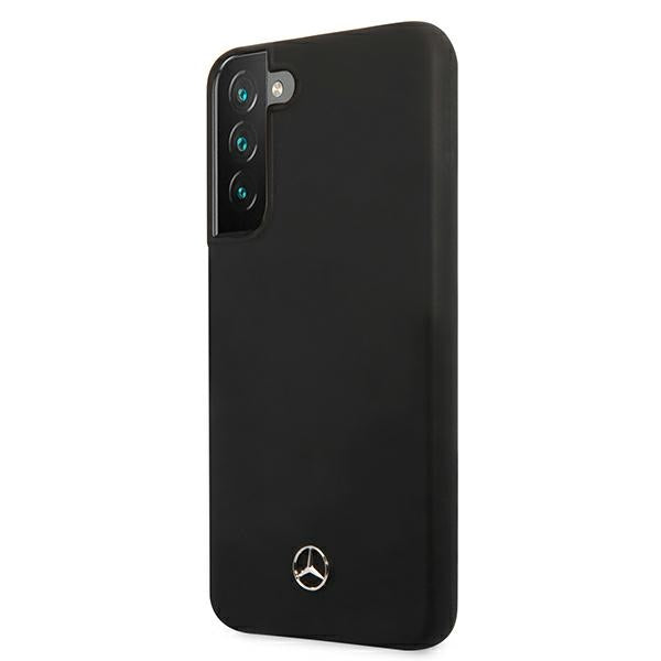 Mercedes Silicone Line Case for Samsung Galaxy S22+ - Black