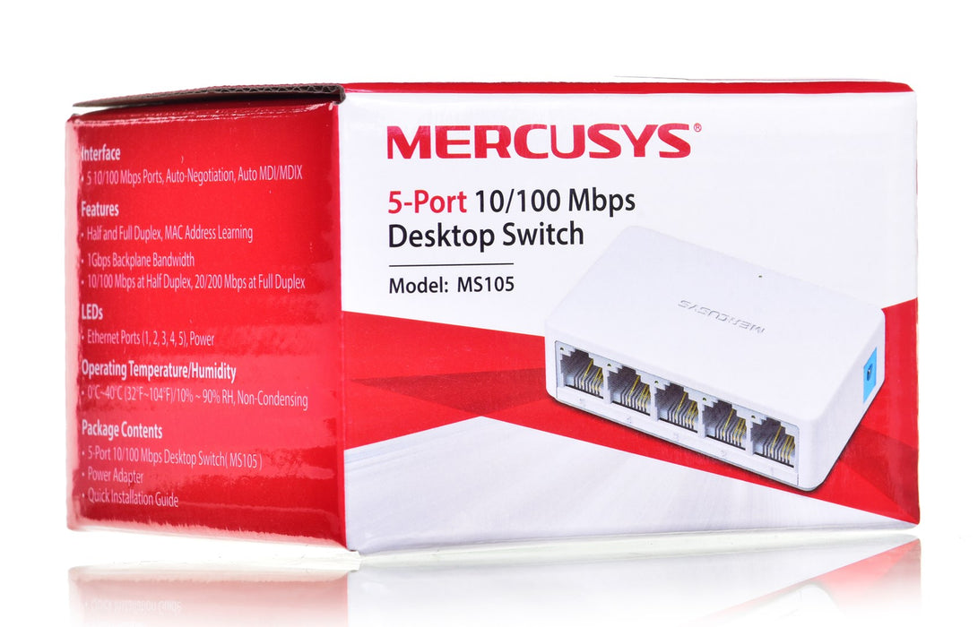 Switch Mercusys MERCUSYS 5-PORT MS105