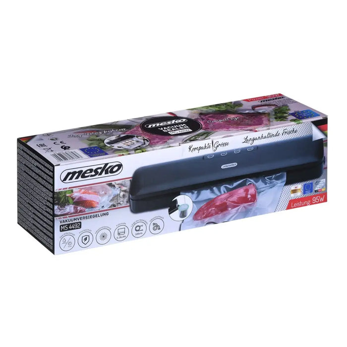 Mesko Home MS 4492 vacuum sealer 0.6 mbar Black - Sealing machineryAGD-ZGR<<<Home Appliance - ProductsAGD<<<ActionPL