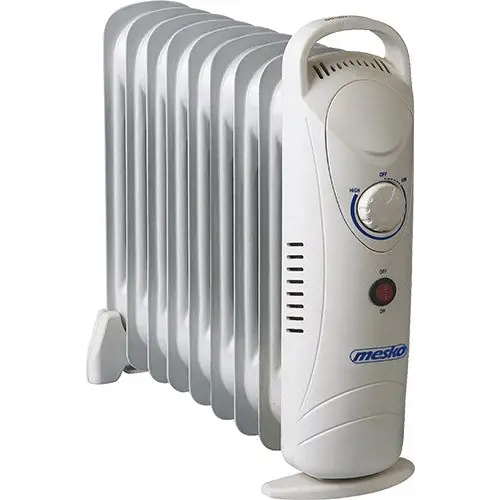 Mesko Home MS7805 Indoor White 1000 W Oil electric space heater - Oil radiatorsAGD-GRO<<<Home Appliance