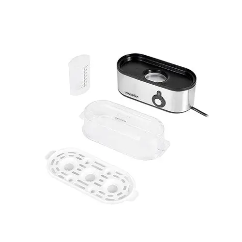 Mesko MS 4485 egg cooker 3 egg(s) 210 W Black,Silver,Transparent - Egg boilersAGD-JAJ<<<Home Appliance