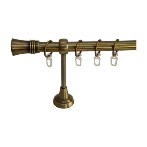 METAL CORNICE GENKOVSKI F19 WHITE 300 CM. ANTIQUE GOLD - Корнизи<<<Корнизи щори и пердета<<<Мебели и