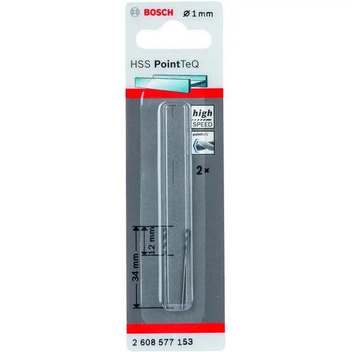 METAL DRILL BOSCH HSS PointTeQ 1x12x34 - Свредла<<<Консумативи за електроинструменти<<<Инструменти и