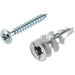 METAL PLUGS FOR PLASTERBOARD WITH SCREW 6 PCS. FISCHER GKM S - Комплекти дюбели<<<Дюбели<<<Инструменти и