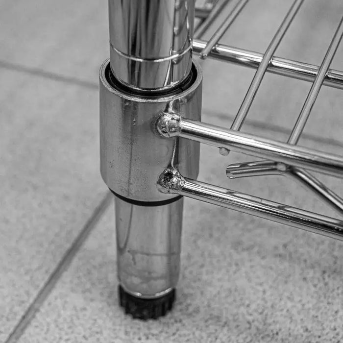 METAL RACK 180X91X35 CM CHROME - Стелажи<<<Стелажи<<<Мебели и интериор<<<Praktiker&&&Стелажи<<<Стелажи<<<Инструменти и